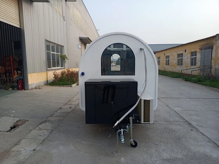 small mobile ice cream trailer