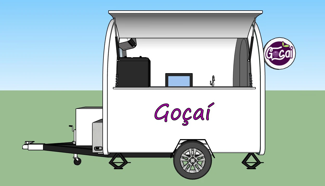 small ice cream trailer design